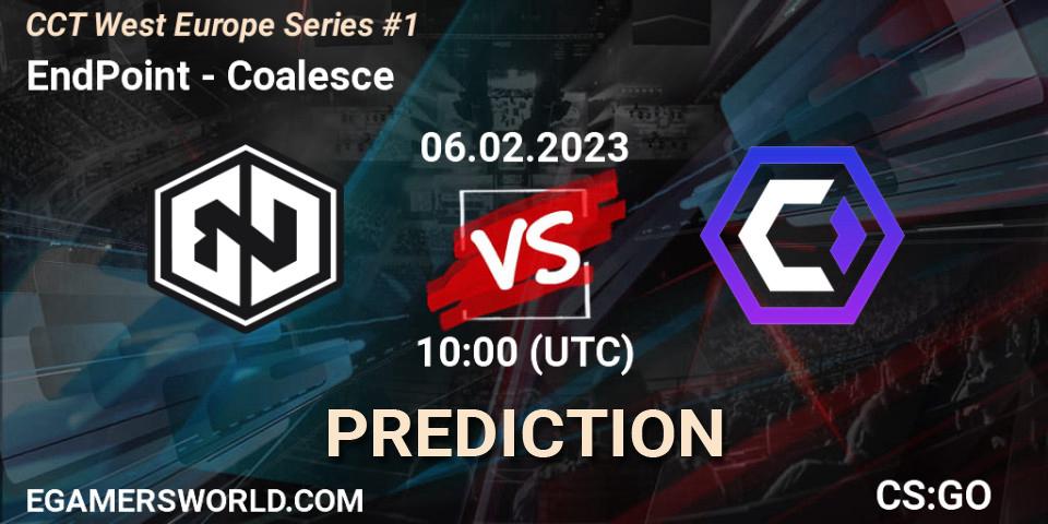 EndPoint vs Coalesce: Betting TIp, Match Prediction. 06.02.23. CS2 (CS:GO), CCT West Europe Series #1