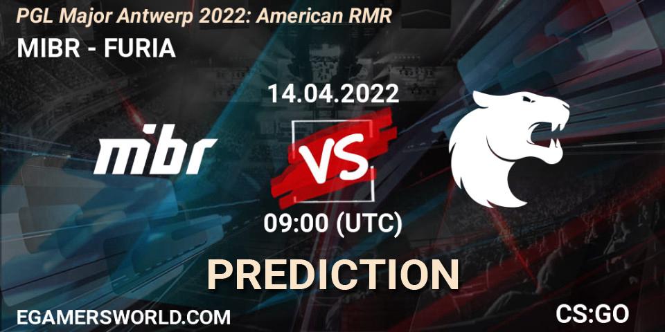 MIBR vs FURIA: Betting TIp, Match Prediction. 14.04.22. CS2 (CS:GO), PGL Major Antwerp 2022: American RMR