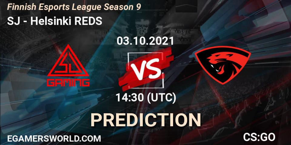 SJ vs Helsinki REDS: Betting TIp, Match Prediction. 03.10.21. CS2 (CS:GO), Finnish Esports League Season 9