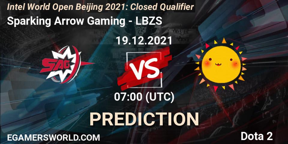 Sparking Arrow Gaming vs LBZS: Betting TIp, Match Prediction. 19.12.2021 at 06:59. Dota 2, Intel World Open Beijing: Closed Qualifier
