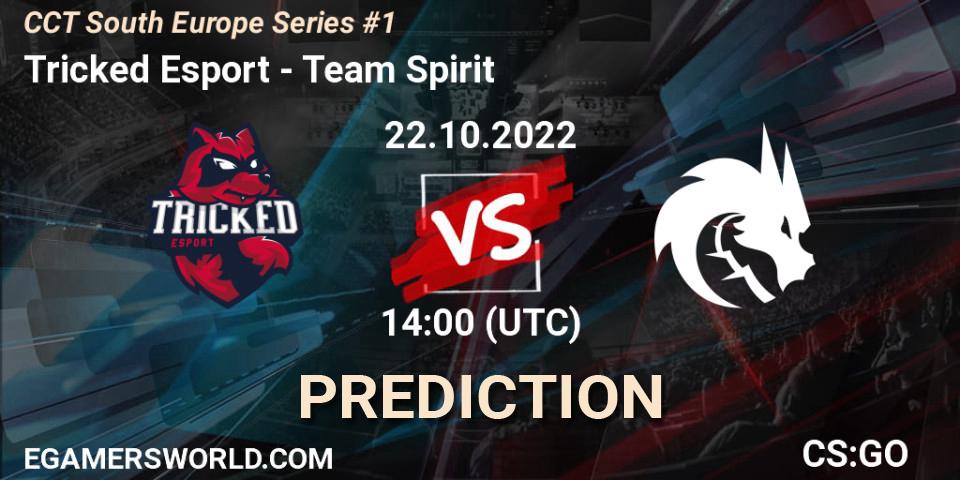 Tricked Esport vs Team Spirit: Betting TIp, Match Prediction. 22.10.22. CS2 (CS:GO), CCT South Europe Series #1