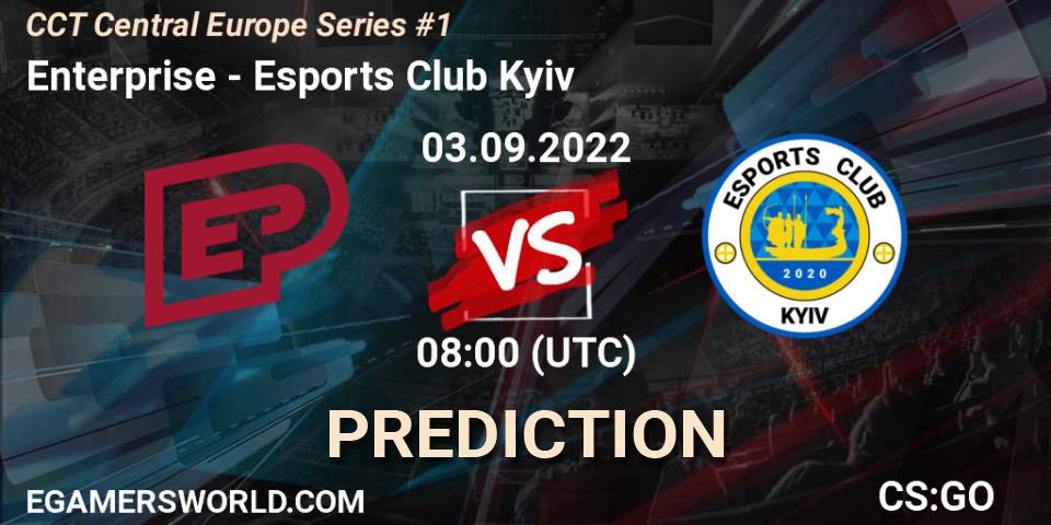 Enterprise vs Esports Club Kyiv: Betting TIp, Match Prediction. 03.09.22. CS2 (CS:GO), CCT Central Europe Series #1