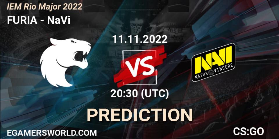 FURIA vs NaVi: Betting TIp, Match Prediction. 11.11.22. CS2 (CS:GO), IEM Rio Major 2022