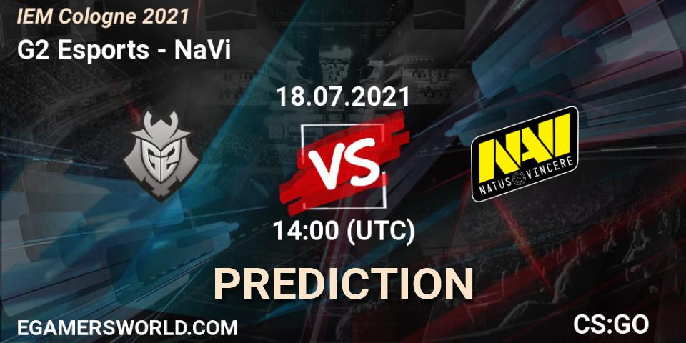 G2 Esports vs NaVi: Betting TIp, Match Prediction. 18.07.21. CS2 (CS:GO), IEM Cologne 2021