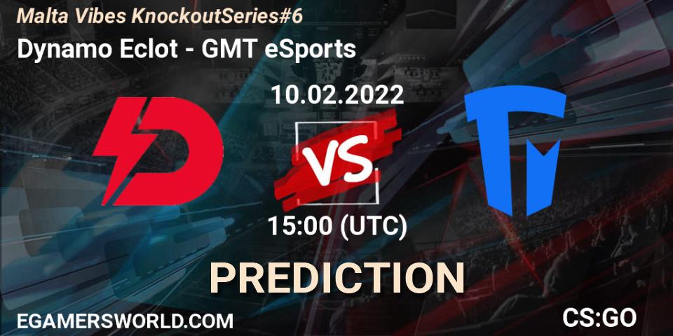 Dynamo Eclot vs GMT eSports: Betting TIp, Match Prediction. 10.02.22. CS2 (CS:GO), Malta Vibes Knockout Series #6