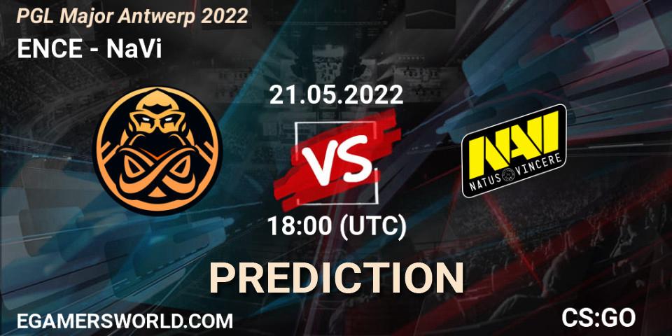 ENCE vs NaVi: Betting TIp, Match Prediction. 21.05.2022 at 18:25. Counter-Strike (CS2), PGL Major Antwerp 2022