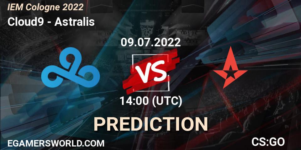 Cloud9 vs Astralis: Betting TIp, Match Prediction. 09.07.22. CS2 (CS:GO), IEM Cologne 2022