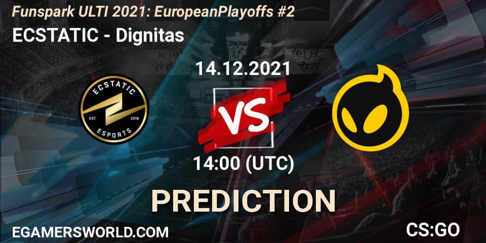 ECSTATIC vs Dignitas: Betting TIp, Match Prediction. 14.12.21. CS2 (CS:GO), Funspark ULTI 2021: European Playoffs #2