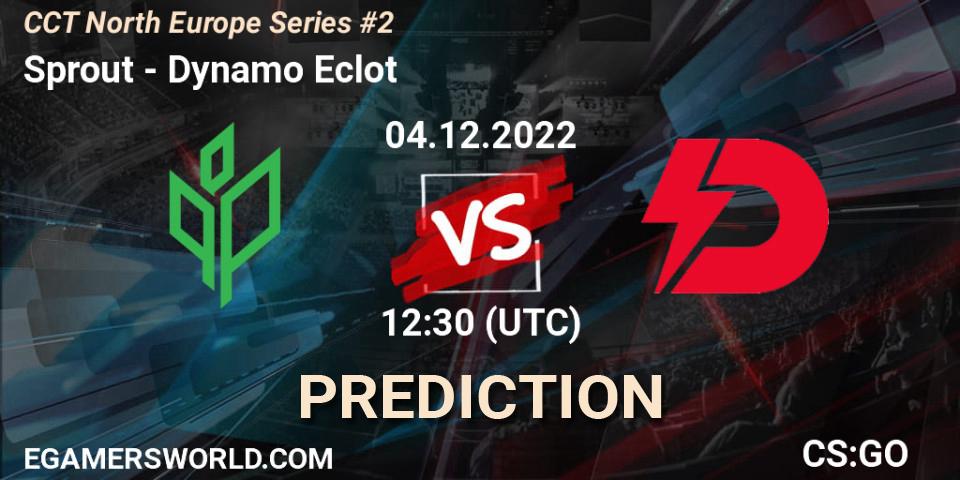 Sprout vs Dynamo Eclot: Betting TIp, Match Prediction. 04.12.2022 at 12:30. Counter-Strike (CS2), CCT North Europe Series #2