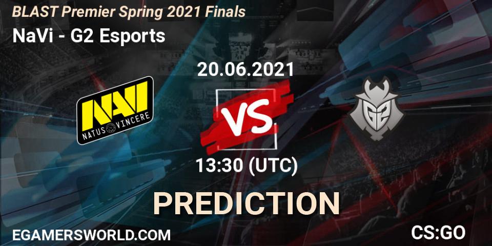 NaVi vs G2 Esports: Betting TIp, Match Prediction. 20.06.21. CS2 (CS:GO), BLAST Premier Spring 2021 Finals
