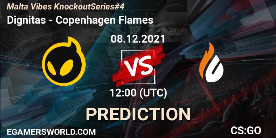 Dignitas vs Copenhagen Flames: Betting TIp, Match Prediction. 08.12.21. CS2 (CS:GO), Malta Vibes Knockout Series #4