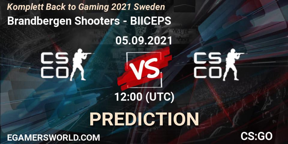 Brandbergen Shooters vs BIICEPS: Betting TIp, Match Prediction. 05.09.21. CS2 (CS:GO), Komplett Back to Gaming 2021 Sweden