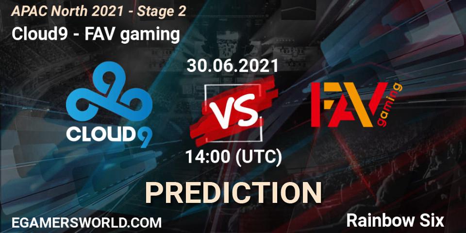 Cloud9 vs FAV gaming: Betting TIp, Match Prediction. 30.06.2021 at 14:00. Rainbow Six, APAC North 2021 - Stage 2