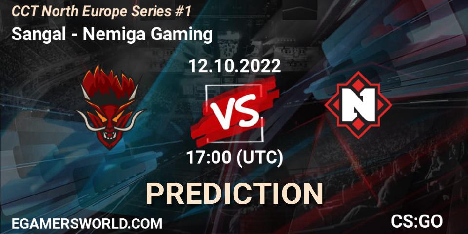 Sangal vs Nemiga Gaming: Betting TIp, Match Prediction. 12.10.2022 at 17:00. Counter-Strike (CS2), CCT North Europe Series #1
