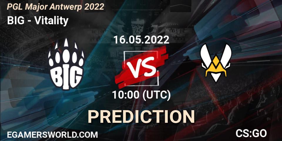 BIG vs Vitality: Betting TIp, Match Prediction. 16.05.22. CS2 (CS:GO), PGL Major Antwerp 2022