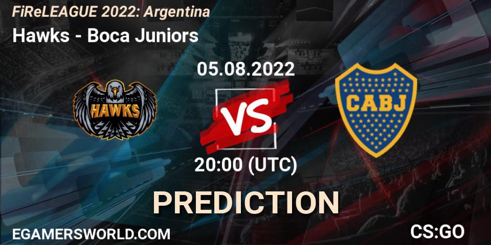 Hawks vs Boca Juniors: Betting TIp, Match Prediction. 05.08.22. CS2 (CS:GO), FiReLEAGUE 2022: Argentina