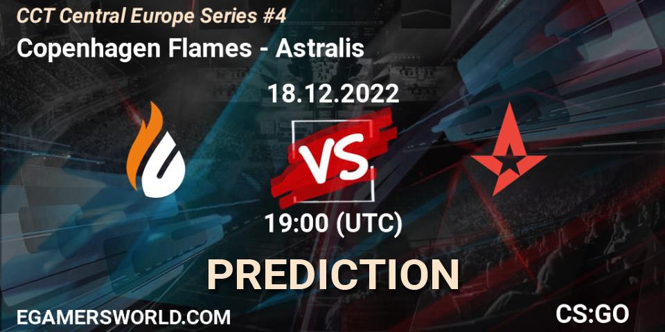 Copenhagen Flames vs Astralis: Betting TIp, Match Prediction. 18.12.2022 at 19:00. Counter-Strike (CS2), CCT Central Europe Series #4