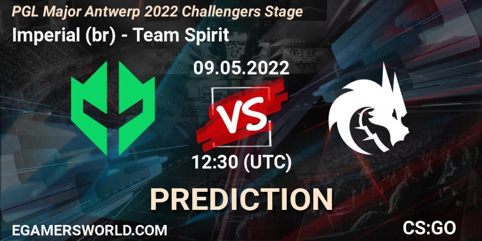 Imperial (br) vs Team Spirit: Betting TIp, Match Prediction. 09.05.22. CS2 (CS:GO), PGL Major Antwerp 2022 Challengers Stage