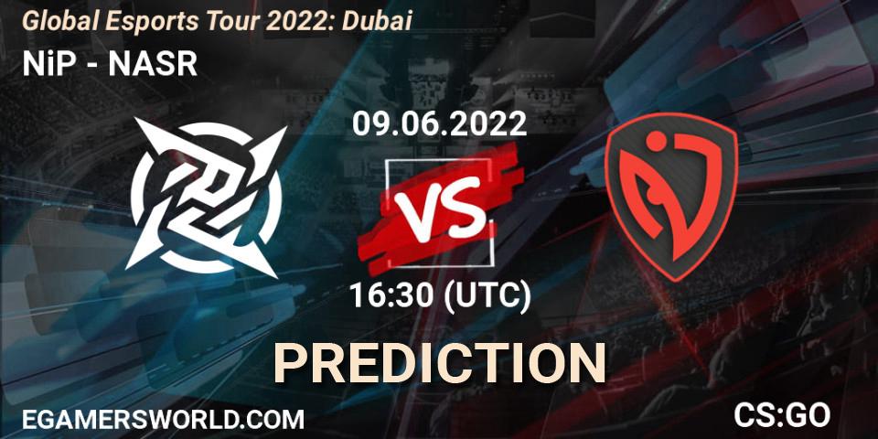 NiP vs NASR: Betting TIp, Match Prediction. 09.06.2022 at 17:40. Counter-Strike (CS2), Global Esports Tour 2022: Dubai