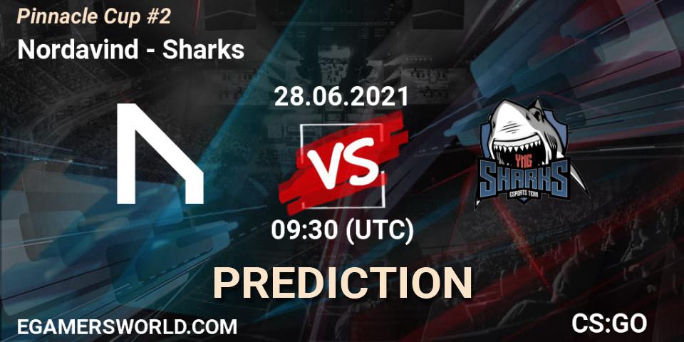 Nordavind vs Sharks: Betting TIp, Match Prediction. 28.06.21. CS2 (CS:GO), Pinnacle Cup #2