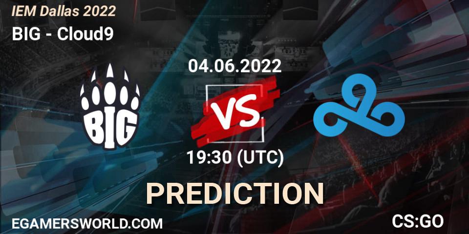 BIG vs Cloud9: Betting TIp, Match Prediction. 04.06.22. CS2 (CS:GO), IEM Dallas 2022