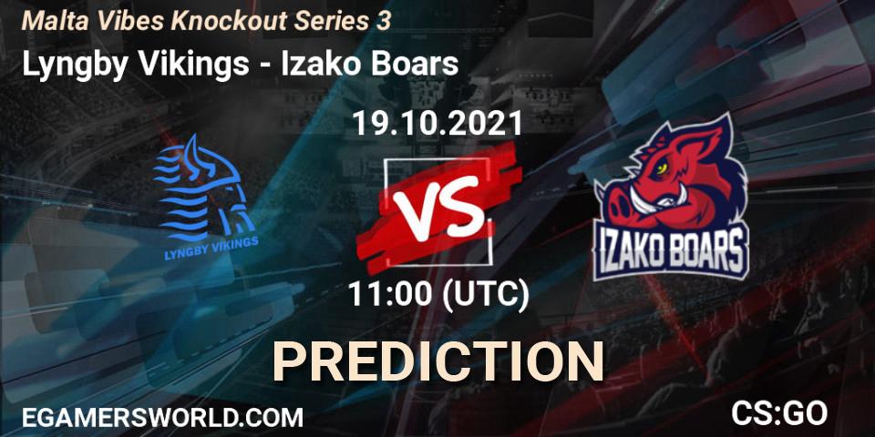 Lyngby Vikings vs Izako Boars: Betting TIp, Match Prediction. 19.10.21. CS2 (CS:GO), Malta Vibes Knockout Series 3