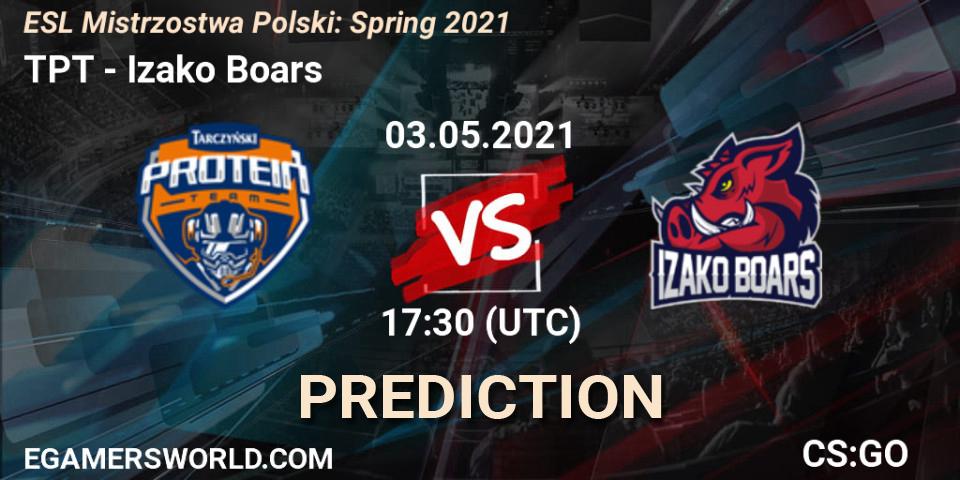 TPT vs Izako Boars: Betting TIp, Match Prediction. 03.05.21. CS2 (CS:GO), ESL Mistrzostwa Polski: Spring 2021