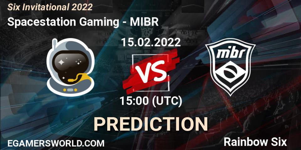 Spacestation Gaming vs MIBR: Betting TIp, Match Prediction. 15.02.22. Rainbow Six, Six Invitational 2022