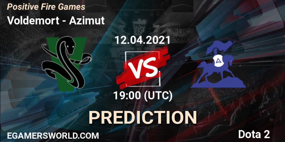 Voldemort vs Azimut: Betting TIp, Match Prediction. 12.04.2021 at 13:41. Dota 2, Positive Fire Games