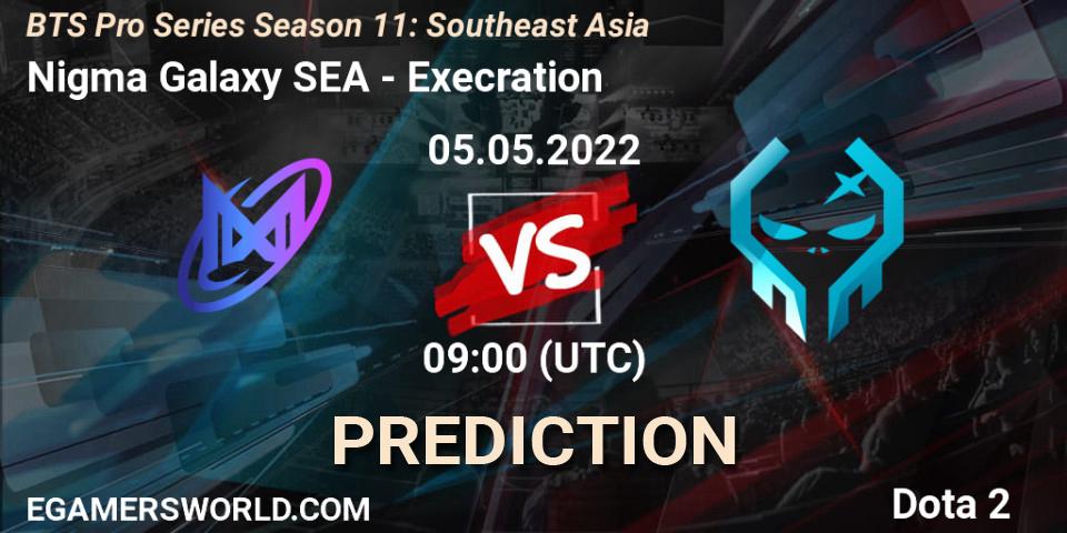 Nigma Galaxy SEA vs Execration: Betting TIp, Match Prediction. 05.05.2022 at 09:01. Dota 2, BTS Pro Series Season 11: Southeast Asia
