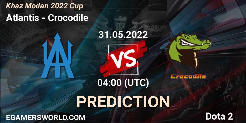 Atlantis vs Crocodile: Betting TIp, Match Prediction. 31.05.22. Dota 2, Khaz Modan 2022 Cup