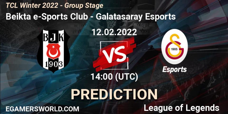 Beşiktaş e-Sports Club vs Galatasaray Esports: Betting TIp, Match Prediction. 12.02.22. LoL, TCL Winter 2022 - Group Stage