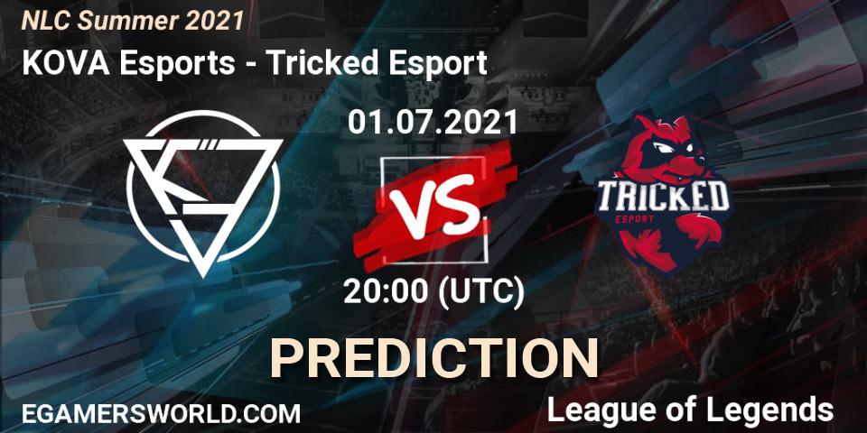 KOVA Esports vs Tricked Esport: Betting TIp, Match Prediction. 01.07.2021 at 20:00. LoL, NLC Summer 2021