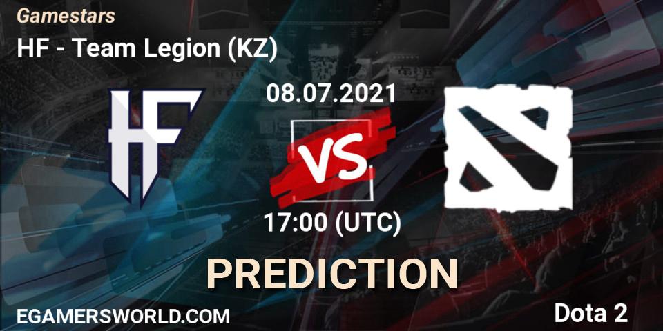 HF vs Team Legion (KZ): Betting TIp, Match Prediction. 08.07.21. Dota 2, Gamestars