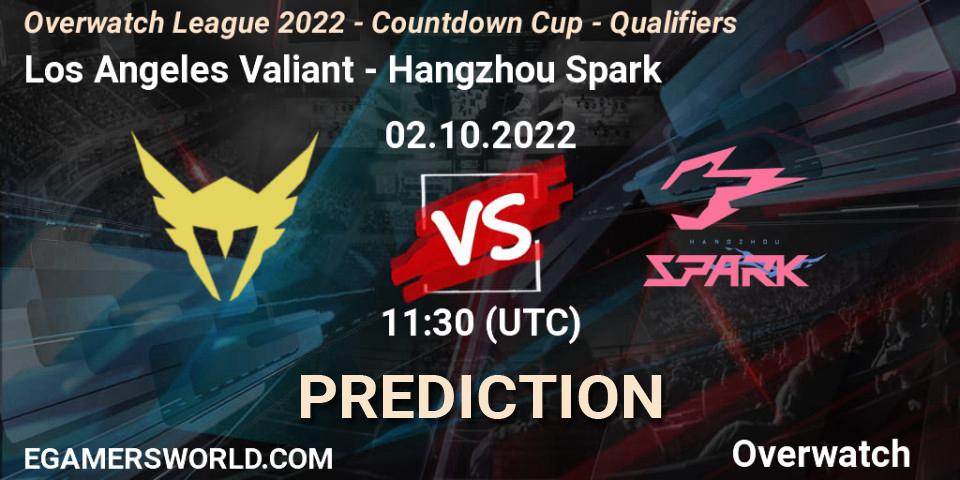 Los Angeles Valiant vs Hangzhou Spark: Betting TIp, Match Prediction. 02.10.22. Overwatch, Overwatch League 2022 - Countdown Cup - Qualifiers