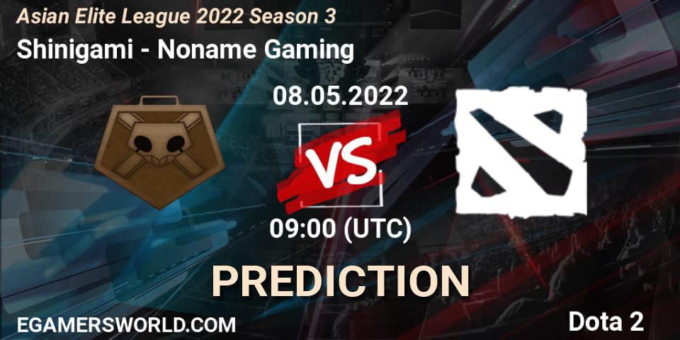 Shinigami vs Noname Gaming: Betting TIp, Match Prediction. 08.05.22. Dota 2, Asian Elite League 2022 Season 3