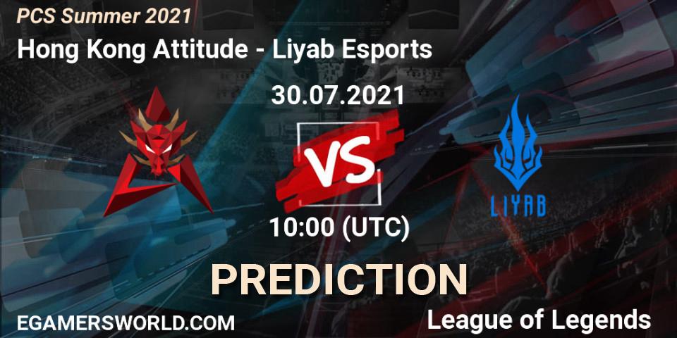 Hong Kong Attitude vs Liyab Esports: Betting TIp, Match Prediction. 30.07.21. LoL, PCS Summer 2021