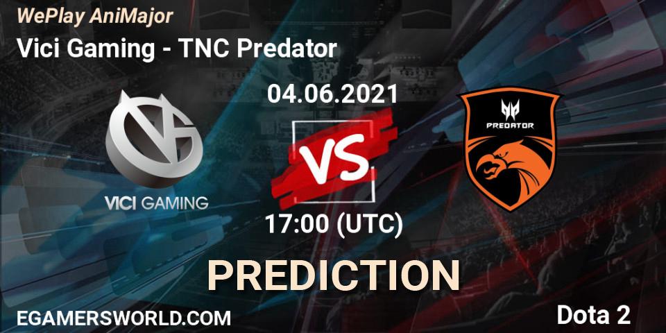 Vici Gaming vs TNC Predator: Betting TIp, Match Prediction. 04.06.21. Dota 2, WePlay AniMajor 2021
