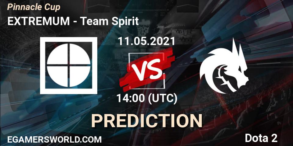 EXTREMUM vs Team Spirit: Betting TIp, Match Prediction. 11.05.2021 at 14:49. Dota 2, Pinnacle Cup 2021 Dota 2