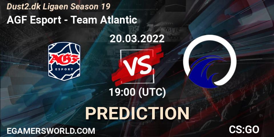 AGF Esport vs Team Atlantic: Betting TIp, Match Prediction. 20.03.22. CS2 (CS:GO), Dust2.dk Ligaen Season 19