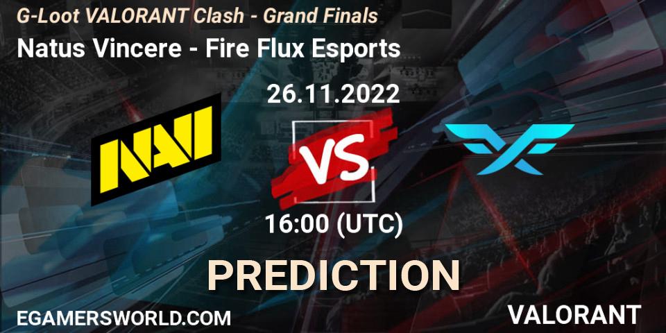 Natus Vincere vs Fire Flux Esports: Betting TIp, Match Prediction. 26.11.22. VALORANT, G-Loot VALORANT Clash - Grand Finals