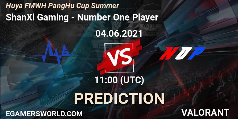 ShanXi Gaming vs Number One Player: Betting TIp, Match Prediction. 04.06.2021 at 11:00. VALORANT, Huya FMWH PangHu Cup Summer