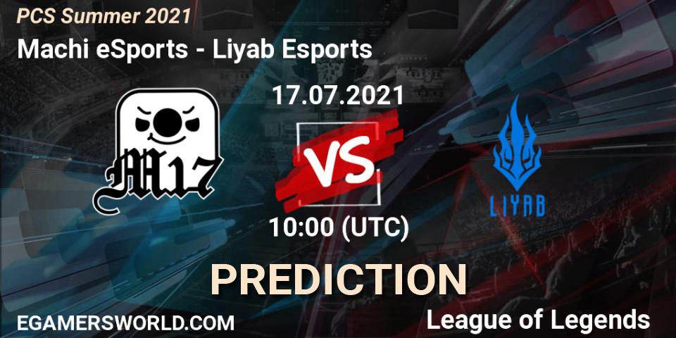 Machi eSports vs Liyab Esports: Betting TIp, Match Prediction. 17.07.2021 at 10:00. LoL, PCS Summer 2021