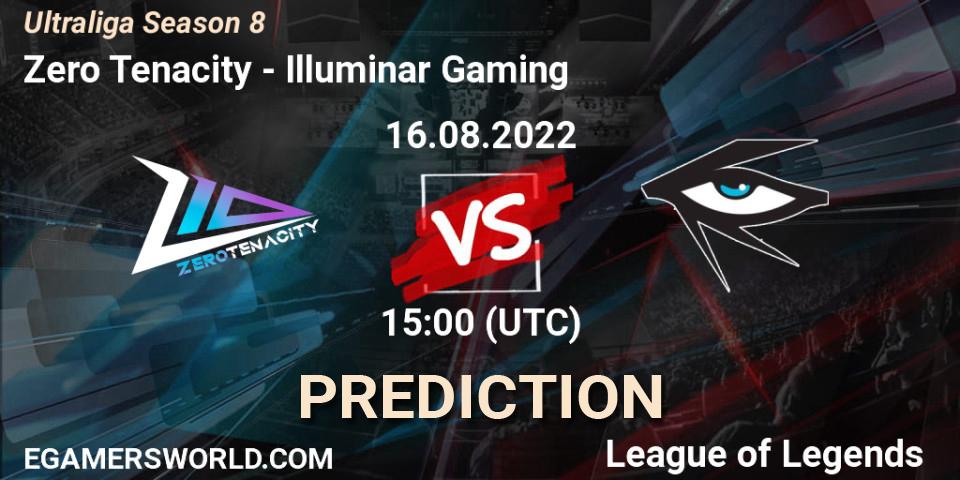 Zero Tenacity vs Illuminar Gaming: Betting TIp, Match Prediction. 16.08.2022 at 15:00. LoL, Ultraliga Season 8