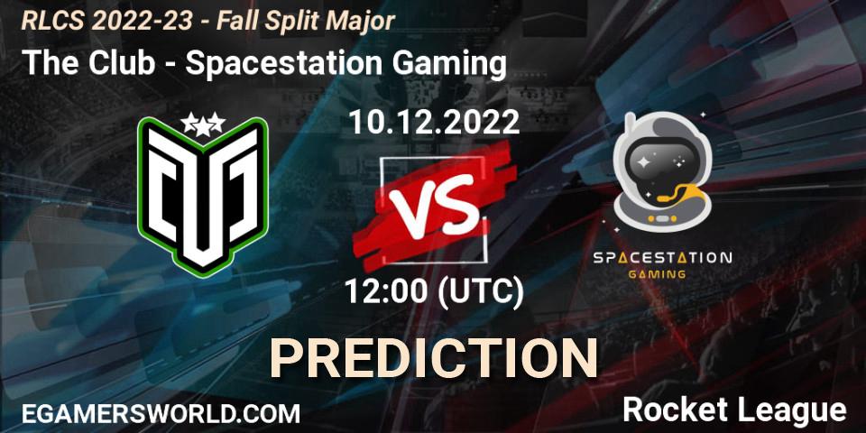 The Club vs Spacestation Gaming: Betting TIp, Match Prediction. 10.12.22. Rocket League, RLCS 2022-23 - Fall Split Major