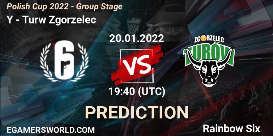 YŚ vs Turów Zgorzelec: Betting TIp, Match Prediction. 20.01.2022 at 19:40. Rainbow Six, Polish Cup 2022 - Group Stage