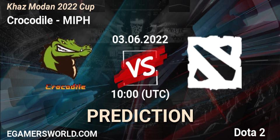 Crocodile vs MIPH: Betting TIp, Match Prediction. 03.06.22. Dota 2, Khaz Modan 2022 Cup