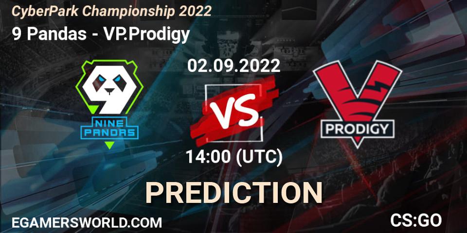 9 Pandas vs VP.Prodigy: Betting TIp, Match Prediction. 02.09.22. CS2 (CS:GO), CyberPark Championship 2022