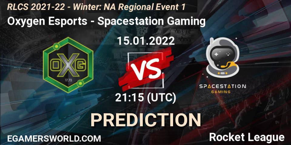 Oxygen Esports vs Spacestation Gaming: Betting TIp, Match Prediction. 15.01.22. Rocket League, RLCS 2021-22 - Winter: NA Regional Event 1