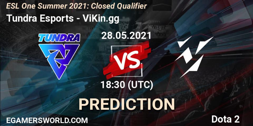 Tundra Esports vs ViKin.gg: Betting TIp, Match Prediction. 28.05.2021 at 18:40. Dota 2, ESL One Summer 2021: Closed Qualifier